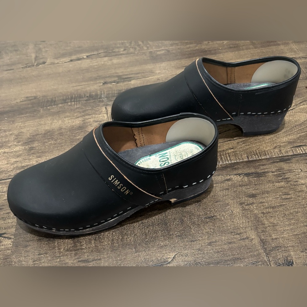 Simson Black Clogs - Picture 3 of 8